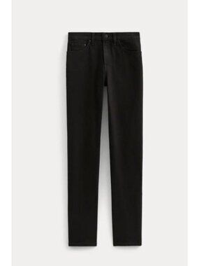Everlane The Organic Cotton Straight Leg Jean Black Size 28x30 NWT